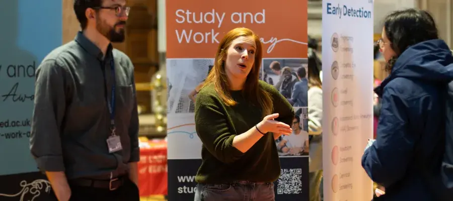 SWAY staff at Welcome Week events