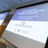 2023 University of Sanctuary Conference title slides