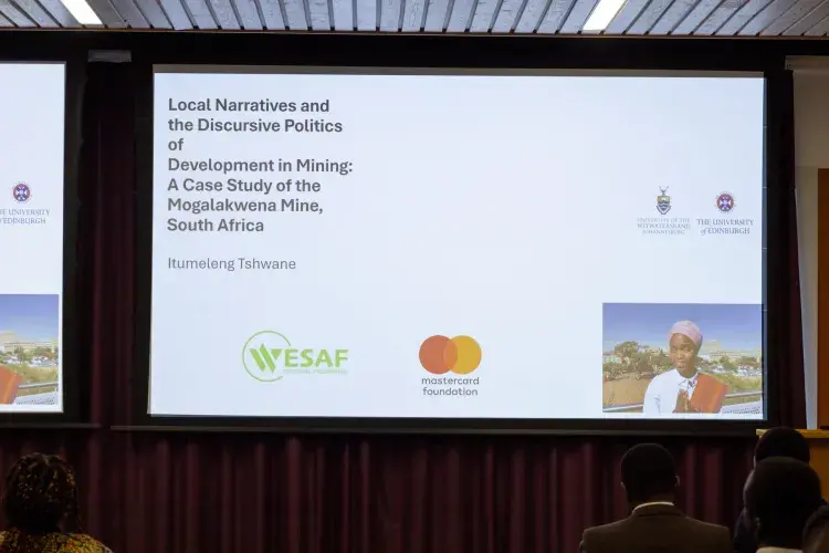 Africa Research Day 2025 online presentation