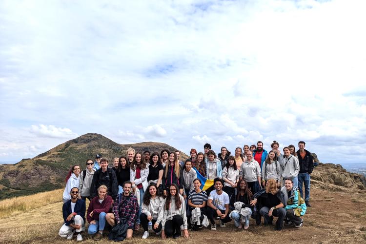 Una Europa OH Summer School Arthurs Seat