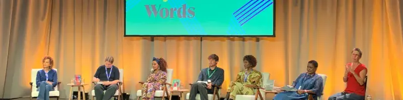 Panel discussion at Edinburgh International book festival