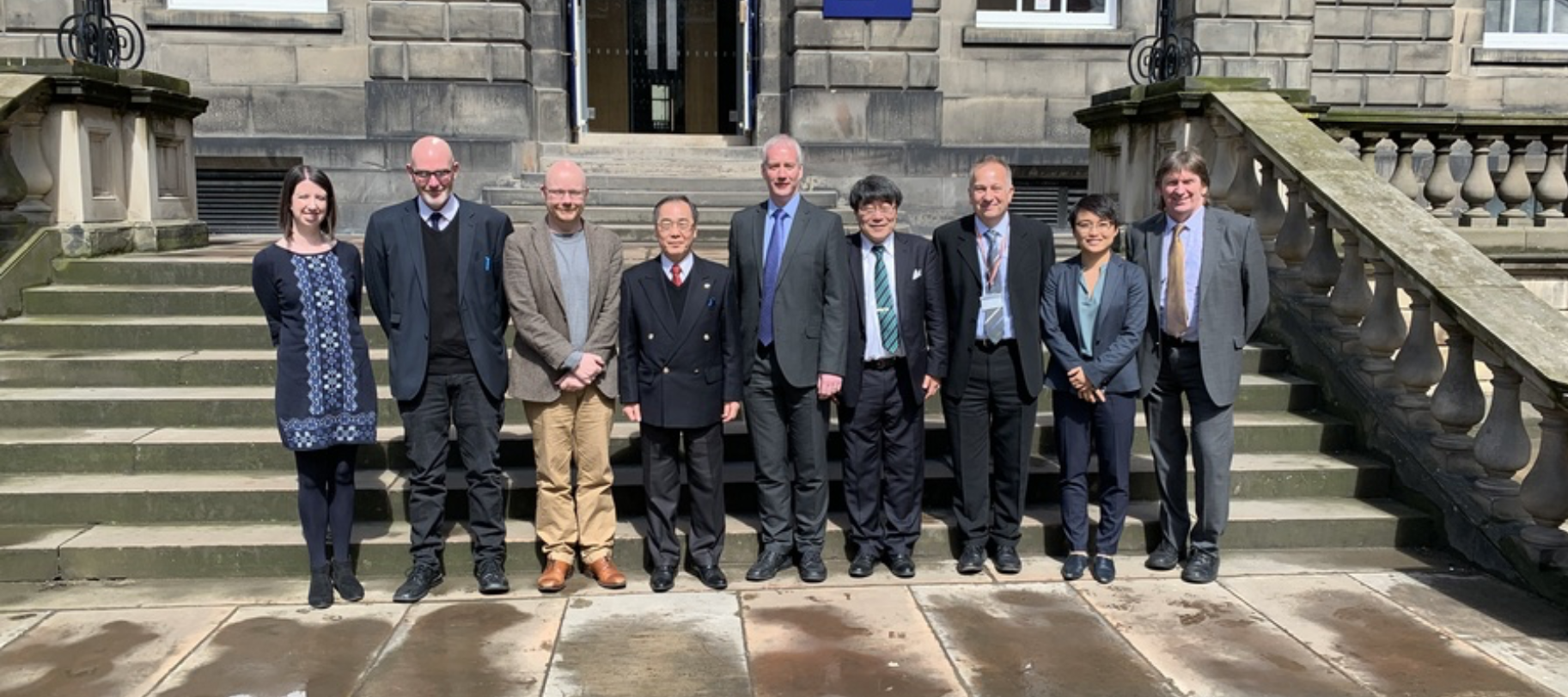 Colleagues from the University of Edinburgh and Nagoya University