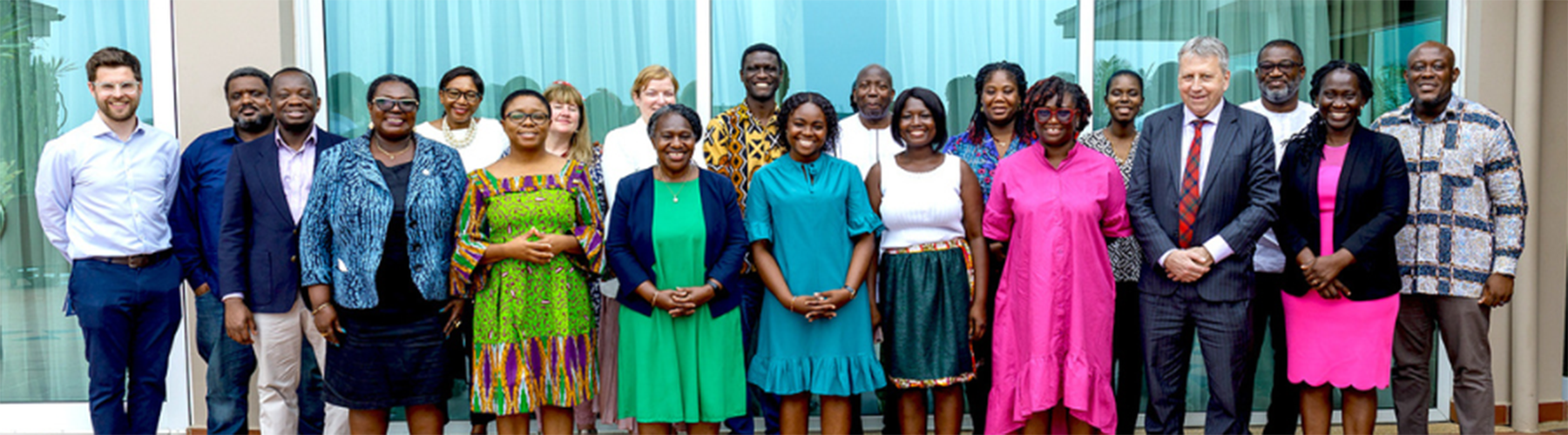 Principal Peter Mathieson in Ghana